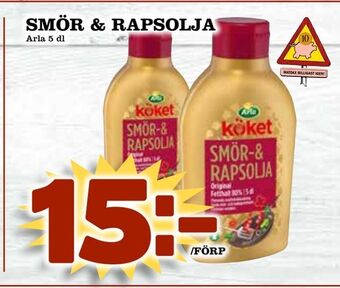 Matdax Smör & rapsolja erbjuda
