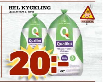 Matdax Hel kyckling erbjuda