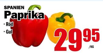 Matdax Paprika erbjuda
