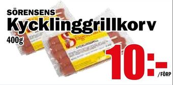 Matdax Kycklinggrillkorv erbjuda