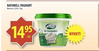 Matvärlden Tensta Naturell yoghurt erbjuda
