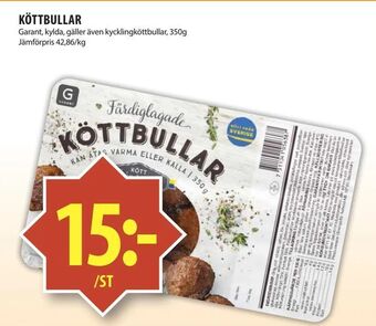 Matvärlden Tensta Köttbullar erbjuda