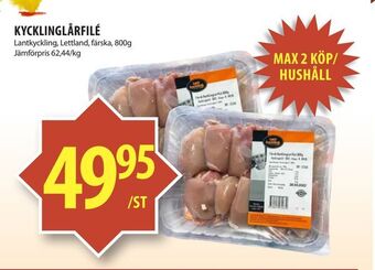 Matvärlden Tensta Kycklinglårfilé erbjuda