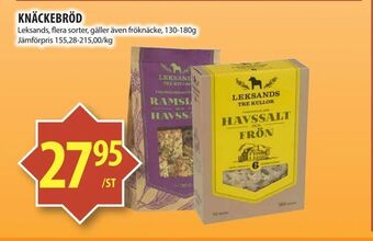 Matvärlden Tensta Knäckebröd erbjuda