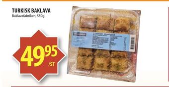Matvärlden Tensta Turkisk baklava erbjuda