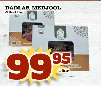 Matvärlden Tensta Dadlar medjool erbjuda