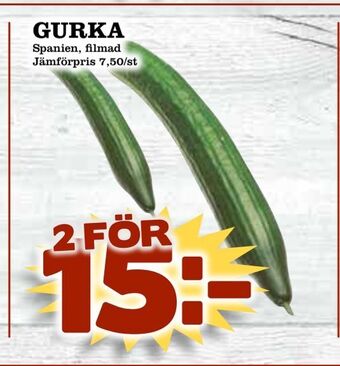 Matvärlden Tensta Gurka erbjuda