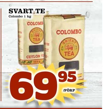 Svart te