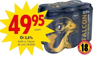 Matöppet Öl 3,5% erbjuda