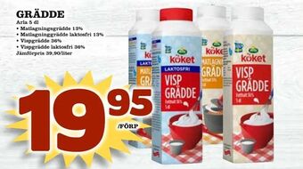 Nya Pulsen Grädde erbjuda