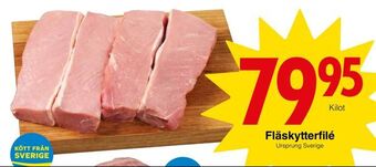 Matöppet Fläskytterfilé erbjuda