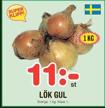 Nya Pulsen Lök gul erbjuda