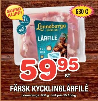 Nya Pulsen Färsk kycklinglårfilé erbjuda