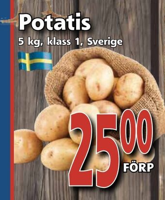 Supergrossen Potatis erbjuda