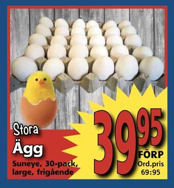 Supergrossen Ägg erbjuda