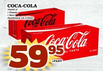 Supergrossen Coca-cola erbjuda