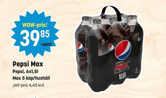 Eurocash Pepsi Max erbjuda