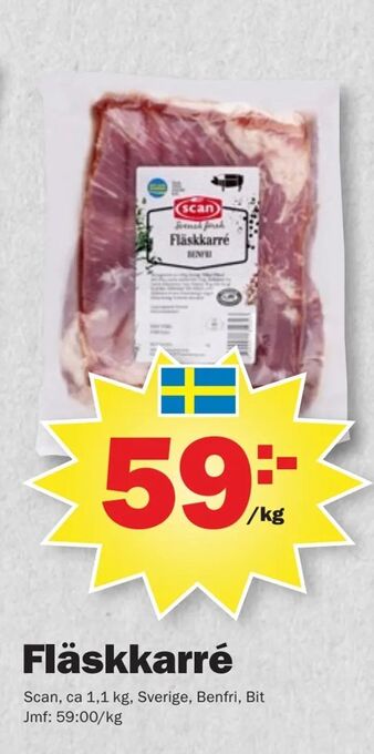 Pekås Fläskkarré erbjuda