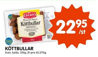 Tempo Köttbullar erbjuda