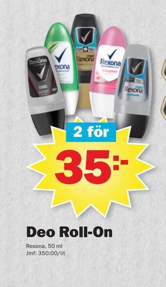 Pekås Deo Roll-On erbjuda