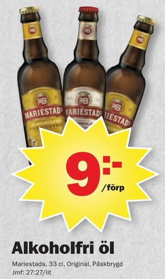 Pekås Alkoholfri öl erbjuda