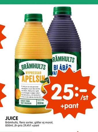Tempo Juice erbjuda