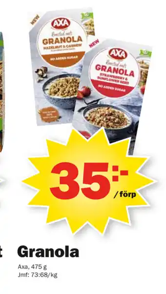 Pekås Granola 475g erbjuda