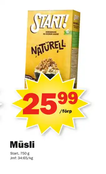 Musli 750g