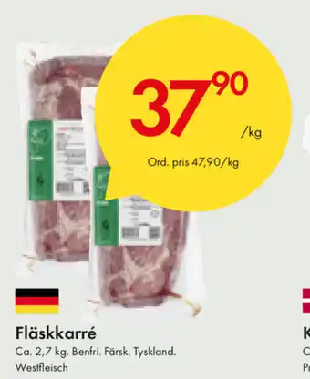 Snabbgross Fläskkarre 1kg erbjuda