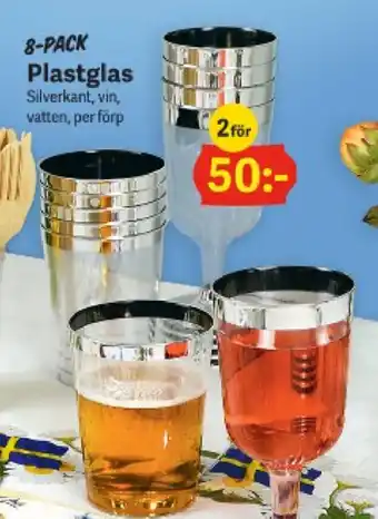 8-pack Plastglas