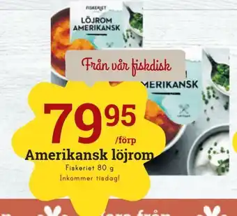 Amerikansk löjrom
