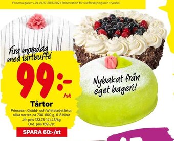 City Gross Tårtor erbjuda