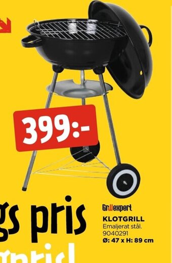 Jem&Fix Klotgrill erbjuda