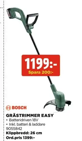 Jem&Fix Grästrimmer Easy erbjuda
