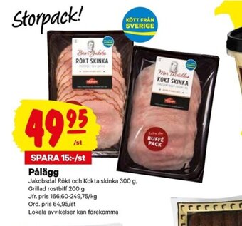 City Gross Pålägg erbjuda