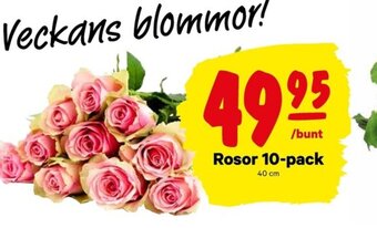 City Gross Rosor 10-pack erbjuda