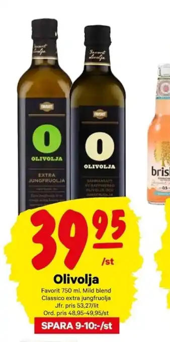City Gross Olivolja 750ml erbjuda