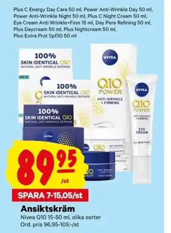 Ansiktskräm Nivea Q10