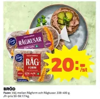 Coop Bröd 338-400g erbjuda