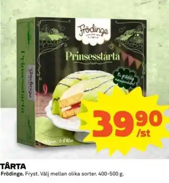 Coop Tårta 400-500g erbjuda