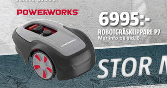 Bauhaus Robotgräsklippare P7 erbjuda