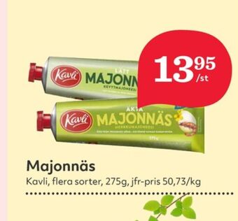 Hemköp Kavli majonnäs erbjuda