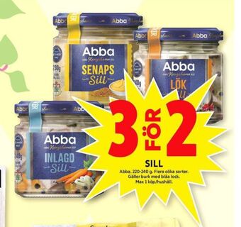 ICA Maxi Abba imageannons erbjuda