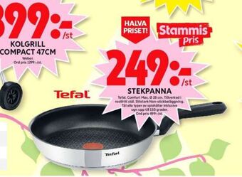 ICA Maxi Tefal stekpanna erbjuda