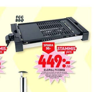 ICA Maxi Fcc bbq elgrill erbjuda
