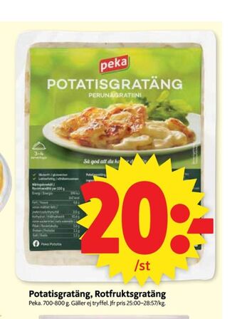 ICA Supermarket Peka potatisgratäng erbjuda