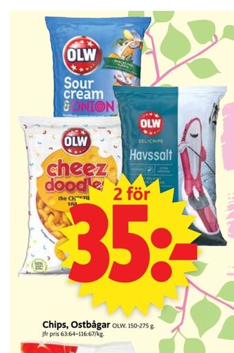ICA Supermarket Olw chips erbjuda