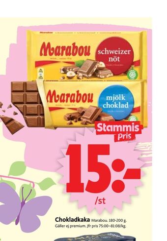 Mjölkchoklad chokladkaka