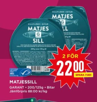 Willys Garant matjessill erbjuda