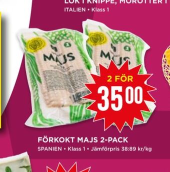 Willys Garant majskolvar erbjuda